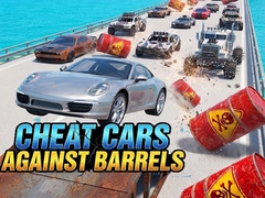 Joc Cheat cars against barrels