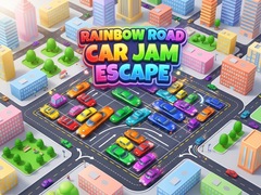 Joc Rainbow Road Car Jam Escape