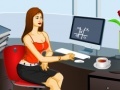 Joc Office Slacking: Anna in the Office